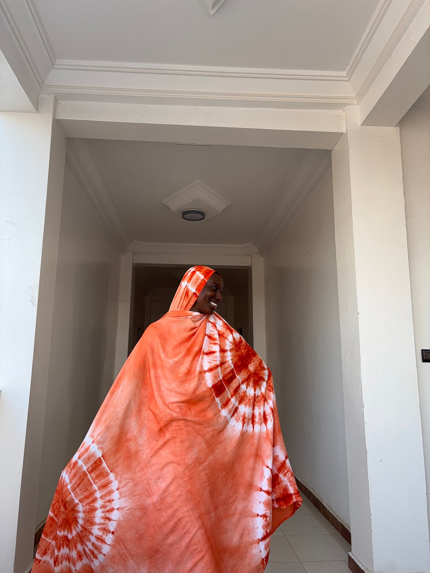 Orange pastel