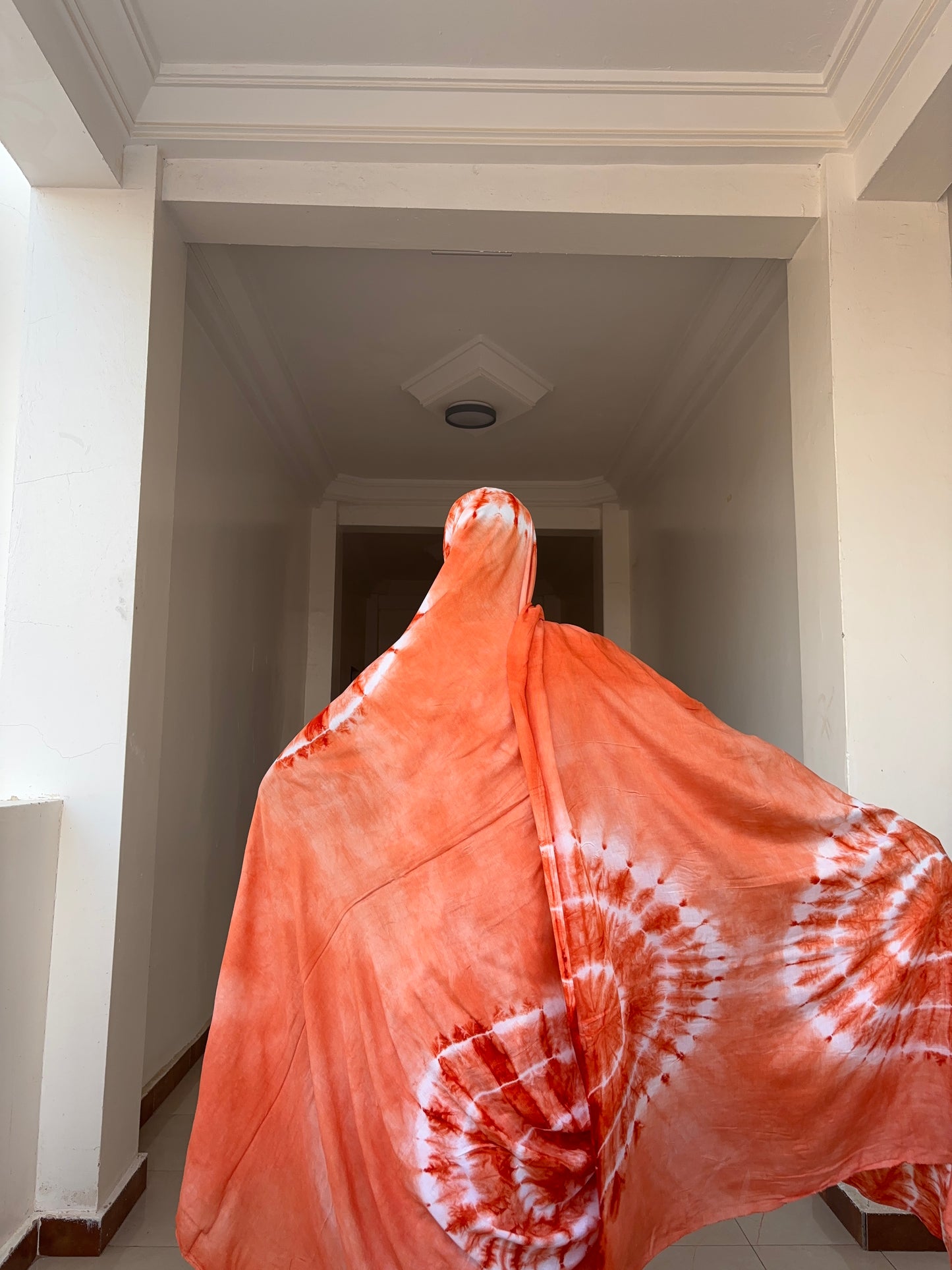 Orange pastel