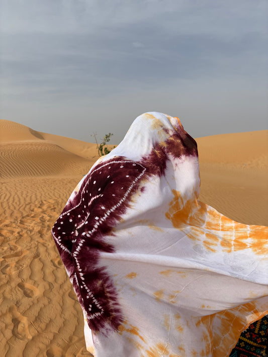 Mehlfa nouadhibou orange bordeaux