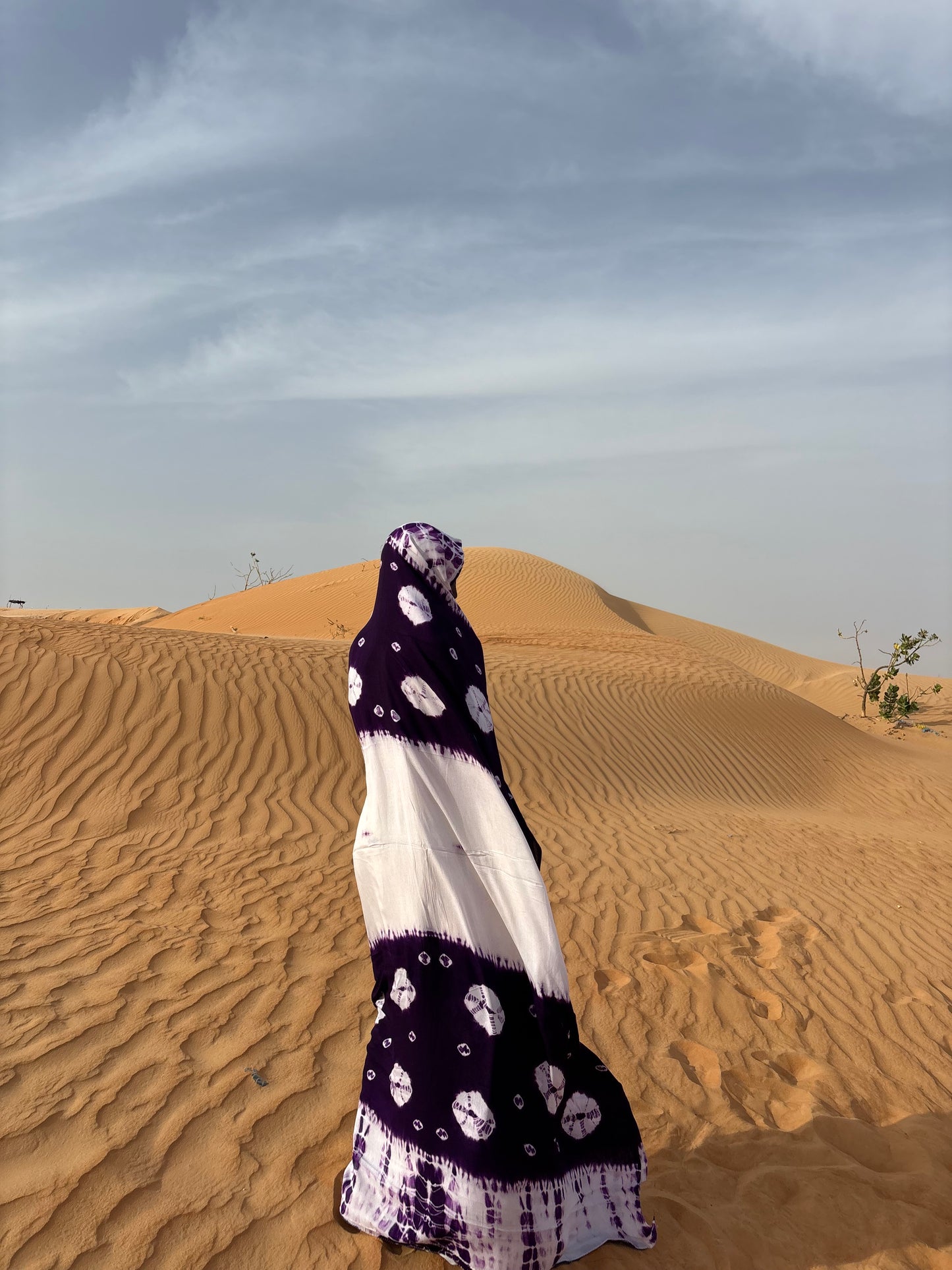 Melhfa bloc violet